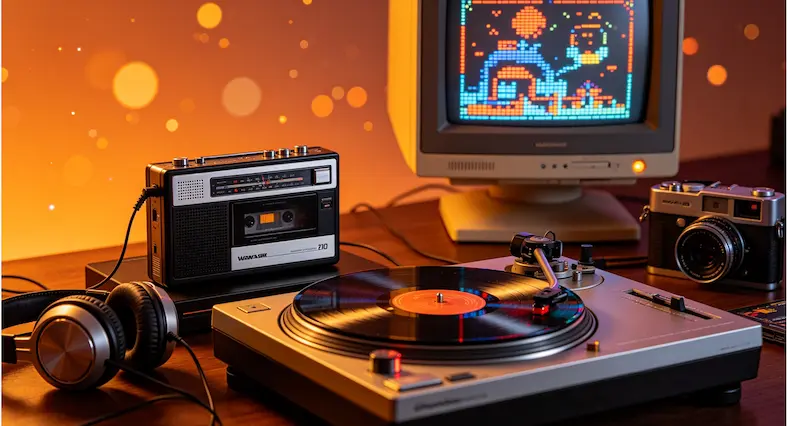 Tecnología y Objetos Retro